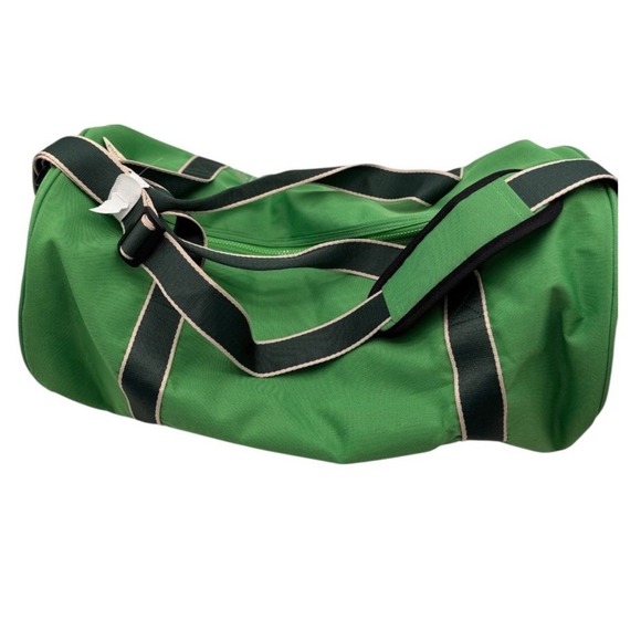 Free People Good Sport Duffle Bag Green FP Movement Gym Travel Weekender - Picture 6 of 8